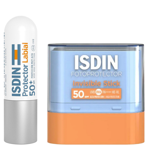 Combo Isdin Protección Solar Rostro Y Labios