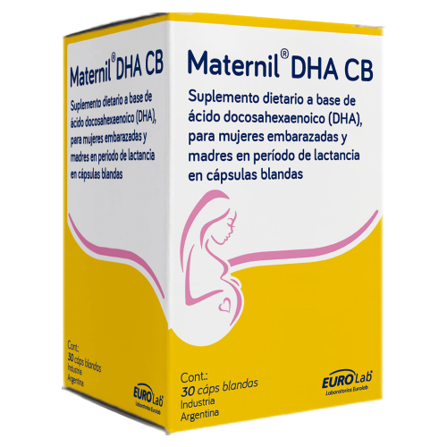 Eurolab Maternil Dha Cb Suplemento Dietario