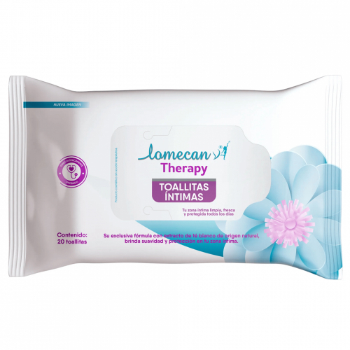 Lomecan Therapy Toallitas íntimas Húmedas