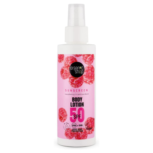 Organic Shop Protector Solar Corporal Raspberry Fps50