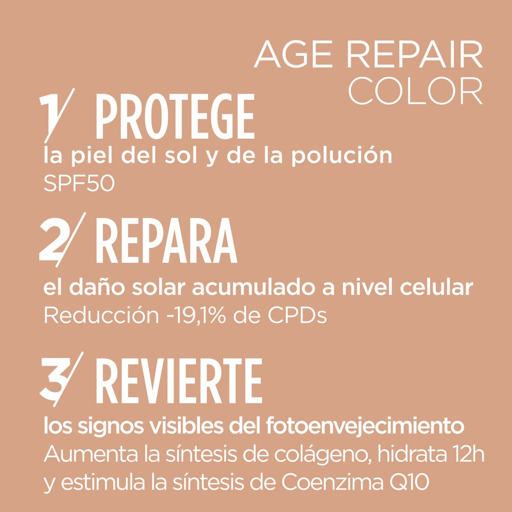 Fotoprotector Isdin Spf50 Fusion Water Magic Repair Color