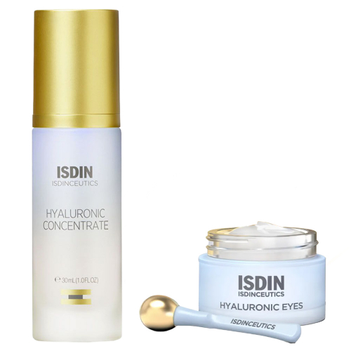 Combo Isdin Serum Hidratante Y Contorno De Ojos Con ácido Hialurónico