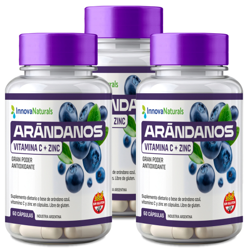Pack 3 Innovanaturals Arándanos