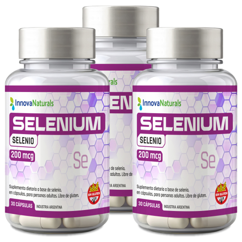 Pack 3 Innovanaturals Selenium Selenio