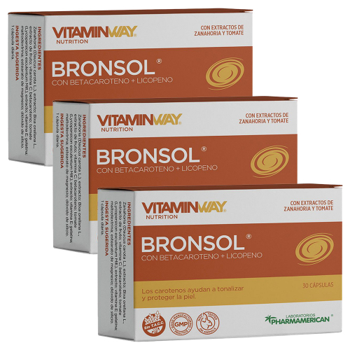 Pack 3 Vitamin Way Bronsol Cápsulas