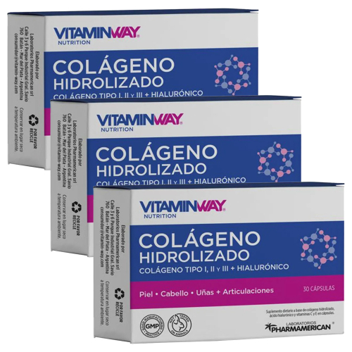 Pack 3 Vitamin Way Colágeno Hidrolizado