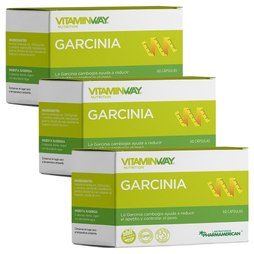 Pack 3 Vitamin Way Garcinia Cápsulas