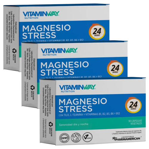 Pack 3 Vitamin Way Magnesio Stress