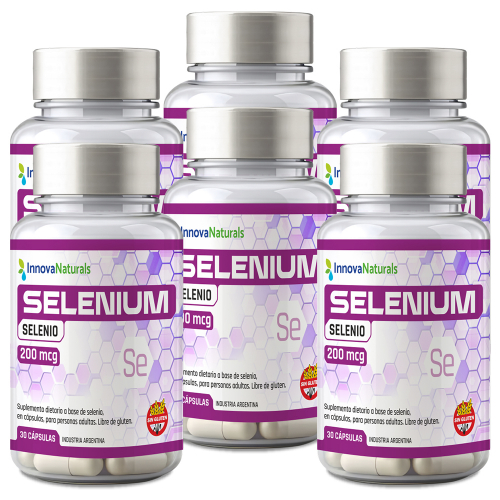 Pack 6 Innovanaturals Selenium Selenio
