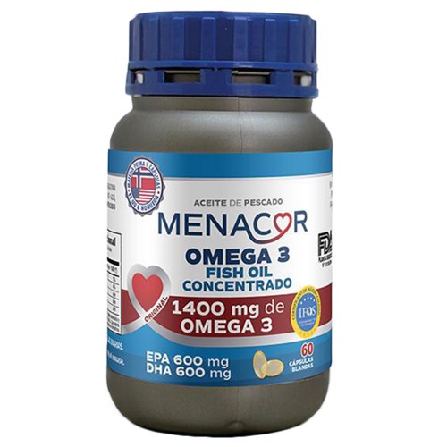 Menacor Omega 3 Aceite De Pescado Cápsulas
