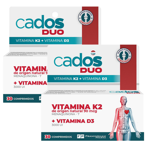 Pack 2 Cados Dúo Vitamina K2 + Vitamina D3