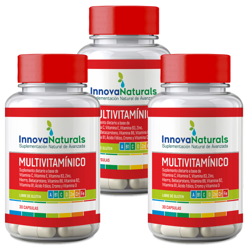 Pack 3 Innovanaturals Multivitamínico