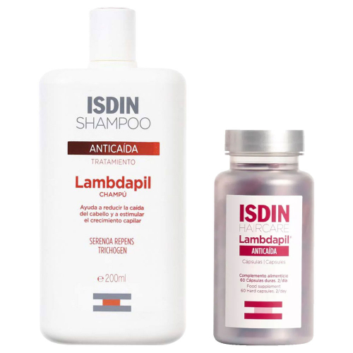 Rutina Isdin Lambdapil Anticaída Cabello Débil
