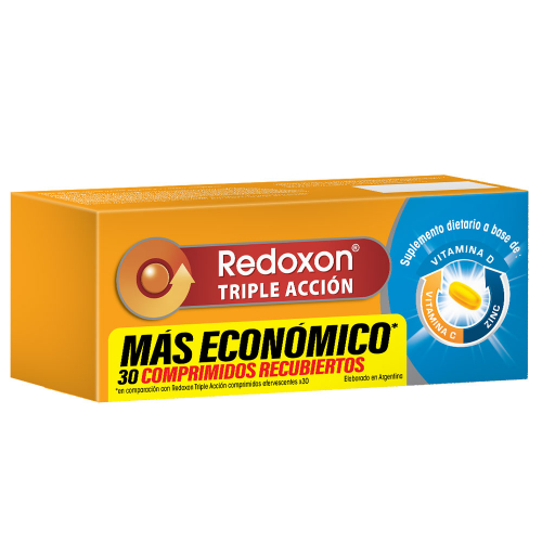 Redoxon Triple Acción X 30 Comprimidos Recubiertos