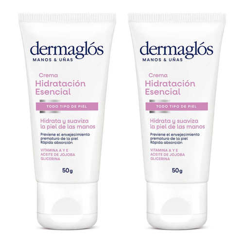 Pack 2 Dermaglós Corporal Crema Manos Hidratante