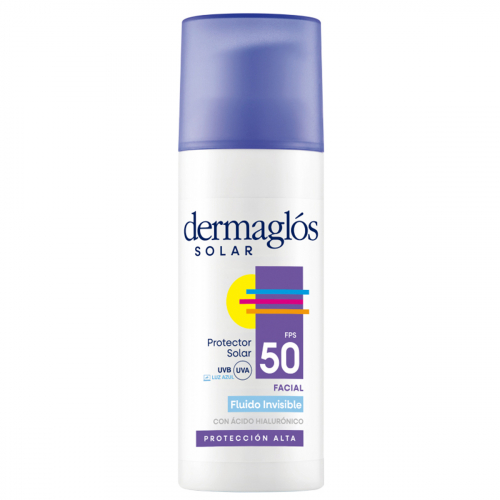 Dermaglós Protector Solar Facial Fps50 Fluido Invisible