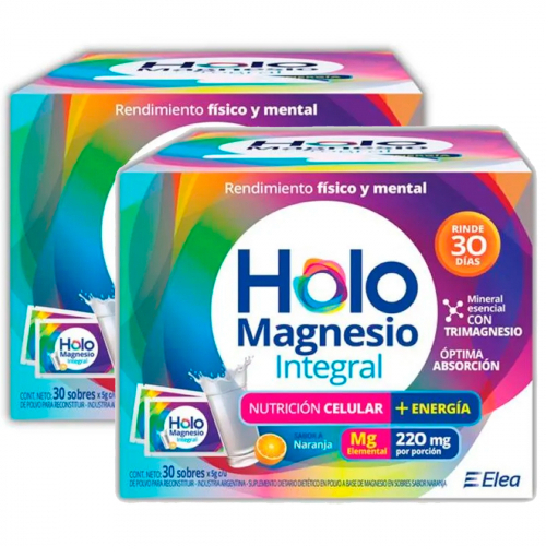 Pack 2 Holomagnesio Integral En Sobres