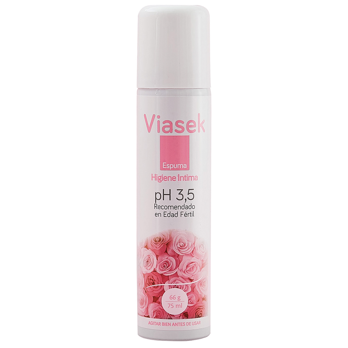 Viasek Espuma Higiene í­ntima Ph 3,5 Edad Fértil