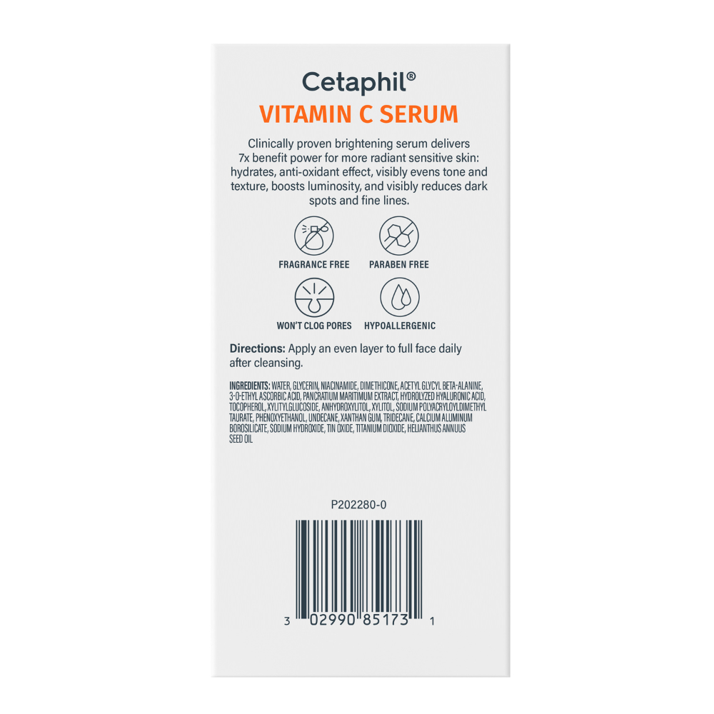 Cetaphil Serum Facial Vitamin C Piel Sensible