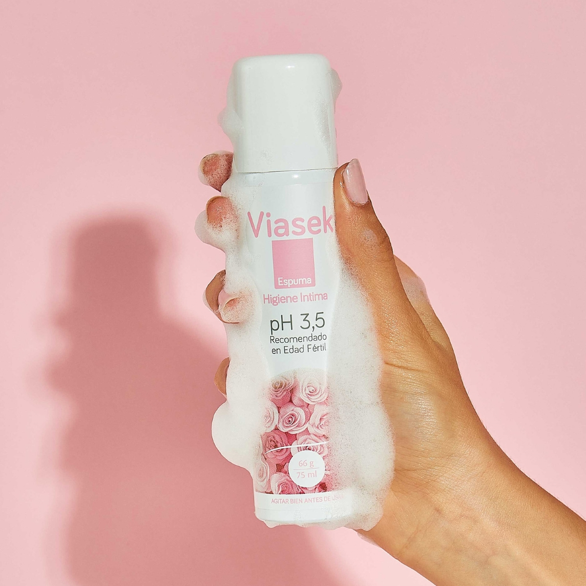 Viasek Espuma Higiene í­ntima Ph 3,5 Edad Fértil