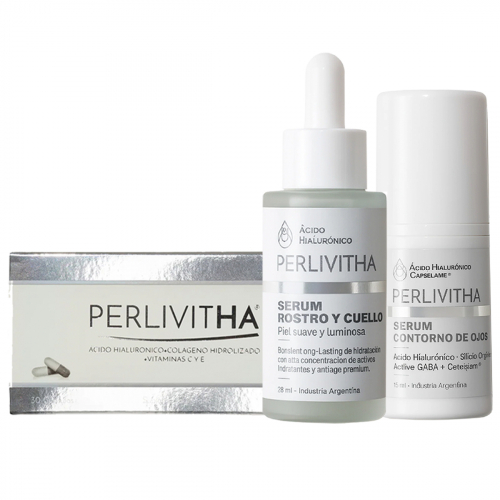 Combo Perlivitha Serums Y Cápsulas
