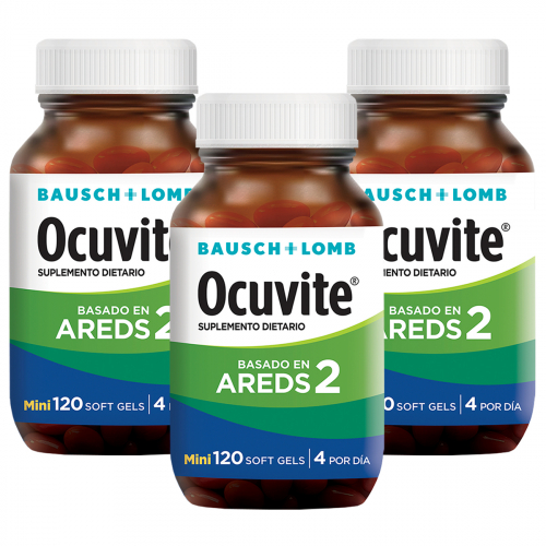 Pack 3 Ocuvite Areds 2 Suplemento Dietario
