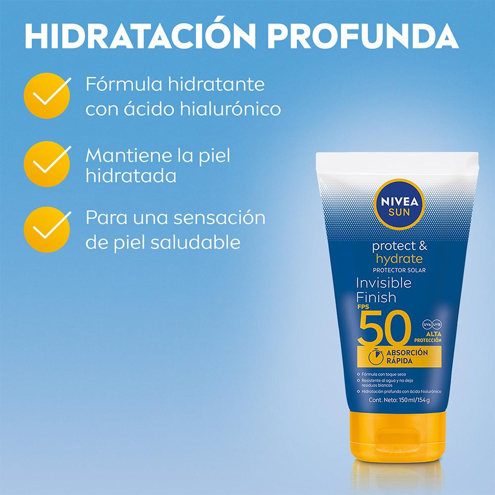 Nivea Protect & Hydrate Invisible Finish Protector Solar Fps50