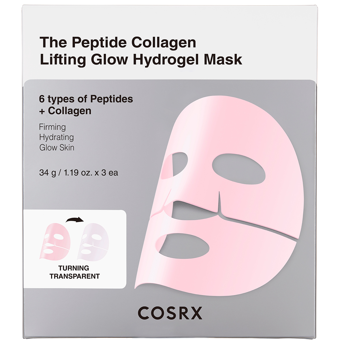Cosrx The Peptide Collagen Lifting Glow Hydrogel Mask