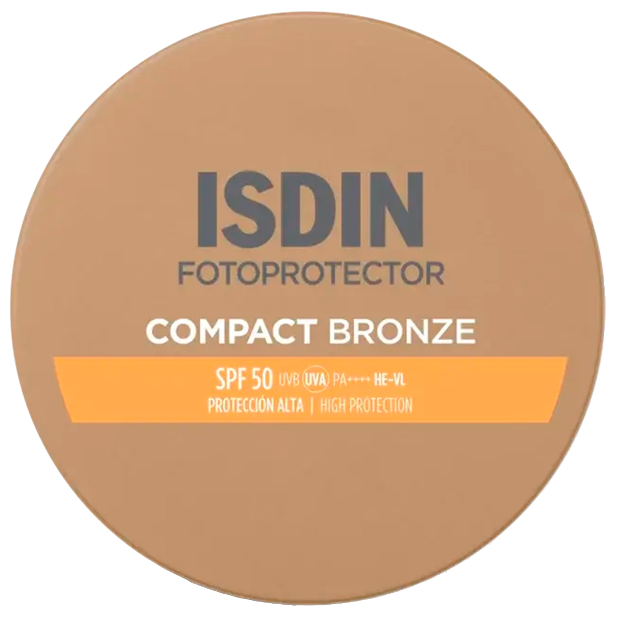 Fotoprotector Isdin Compact Bronze Spf 50 Color