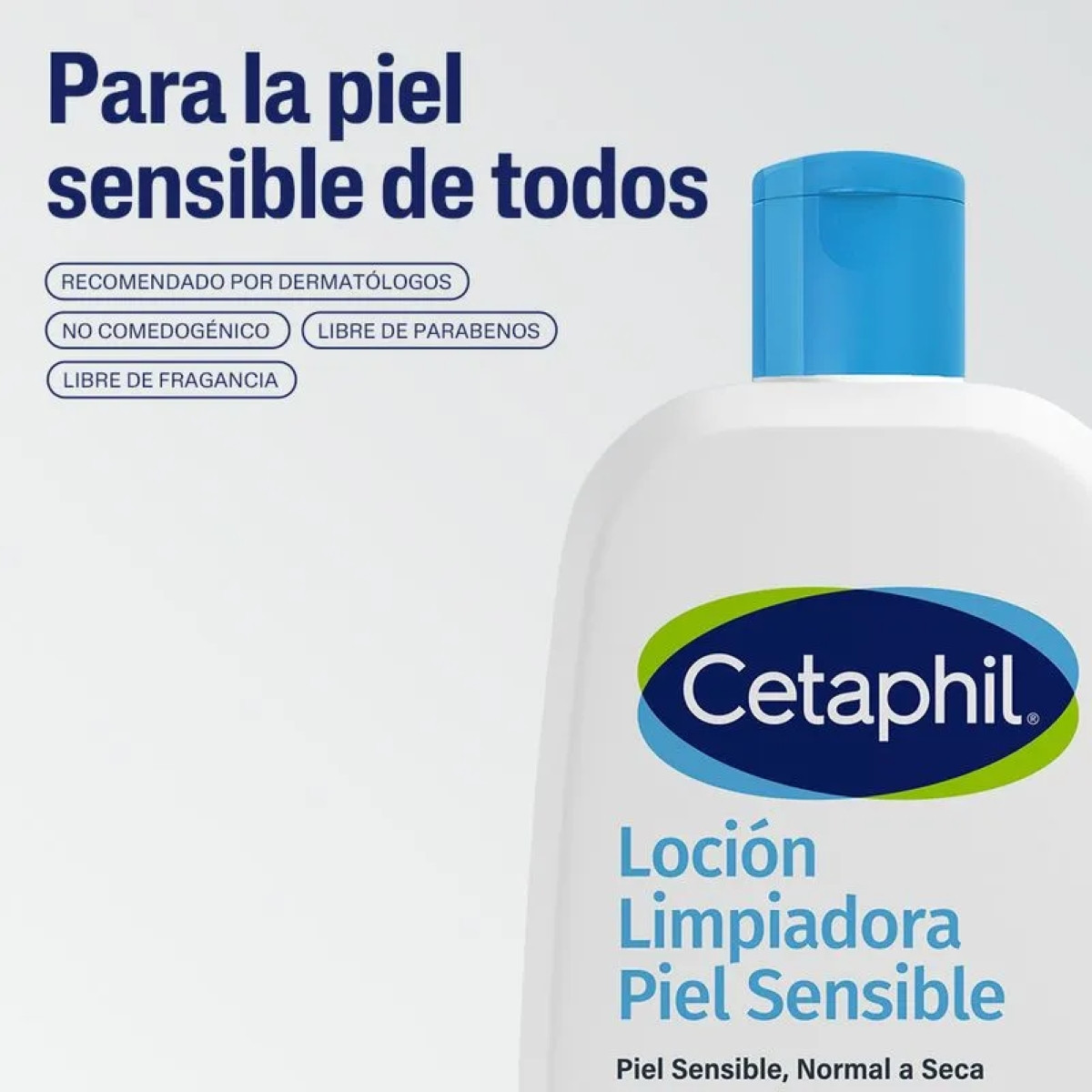 Cetaphil Loción Limpiadora Piel Seca Y Sensible X 236ml