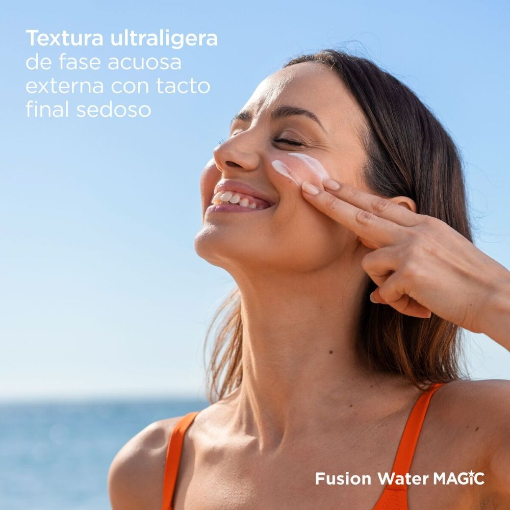 Pack 2 Isdin Fotoprotector Spf50 Fusion Water Magic 5 Stars + Regalo