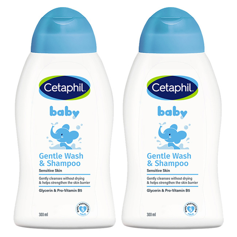 Pack 2 Cetaphil Baby Baño Lí­quido Y Shampoo