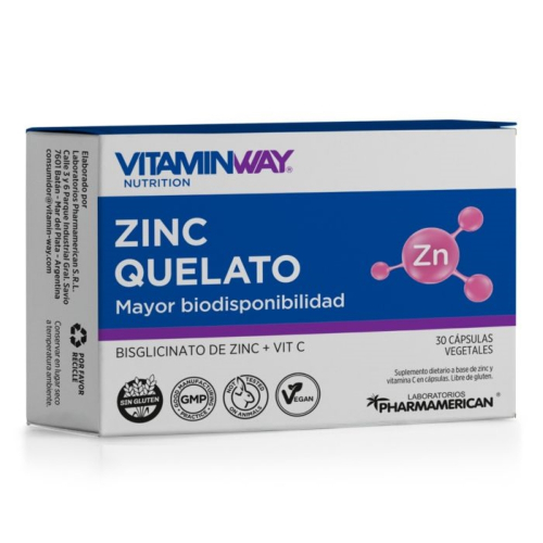 Vitamin Way Zinc Quelato Suplemento