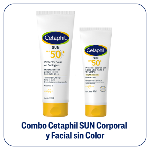 Cetaphil Combo Protección Solar Avanzada Fps 50
