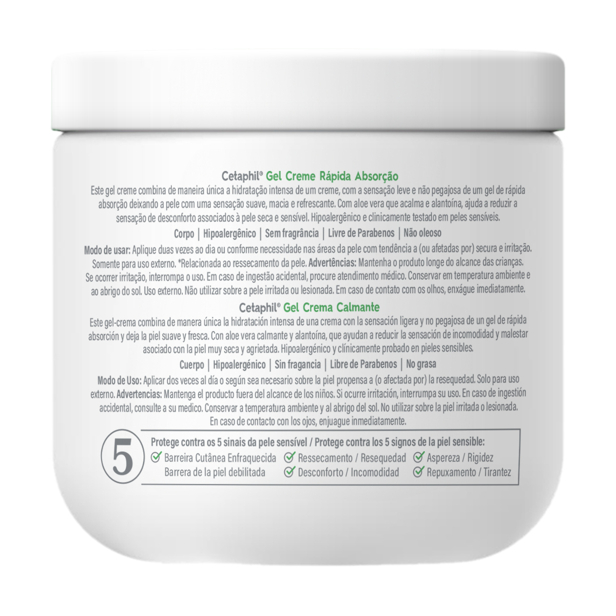[ARCHIVADO] Cetaphil Gel Crema Calmante Corporal X 453 Gramos