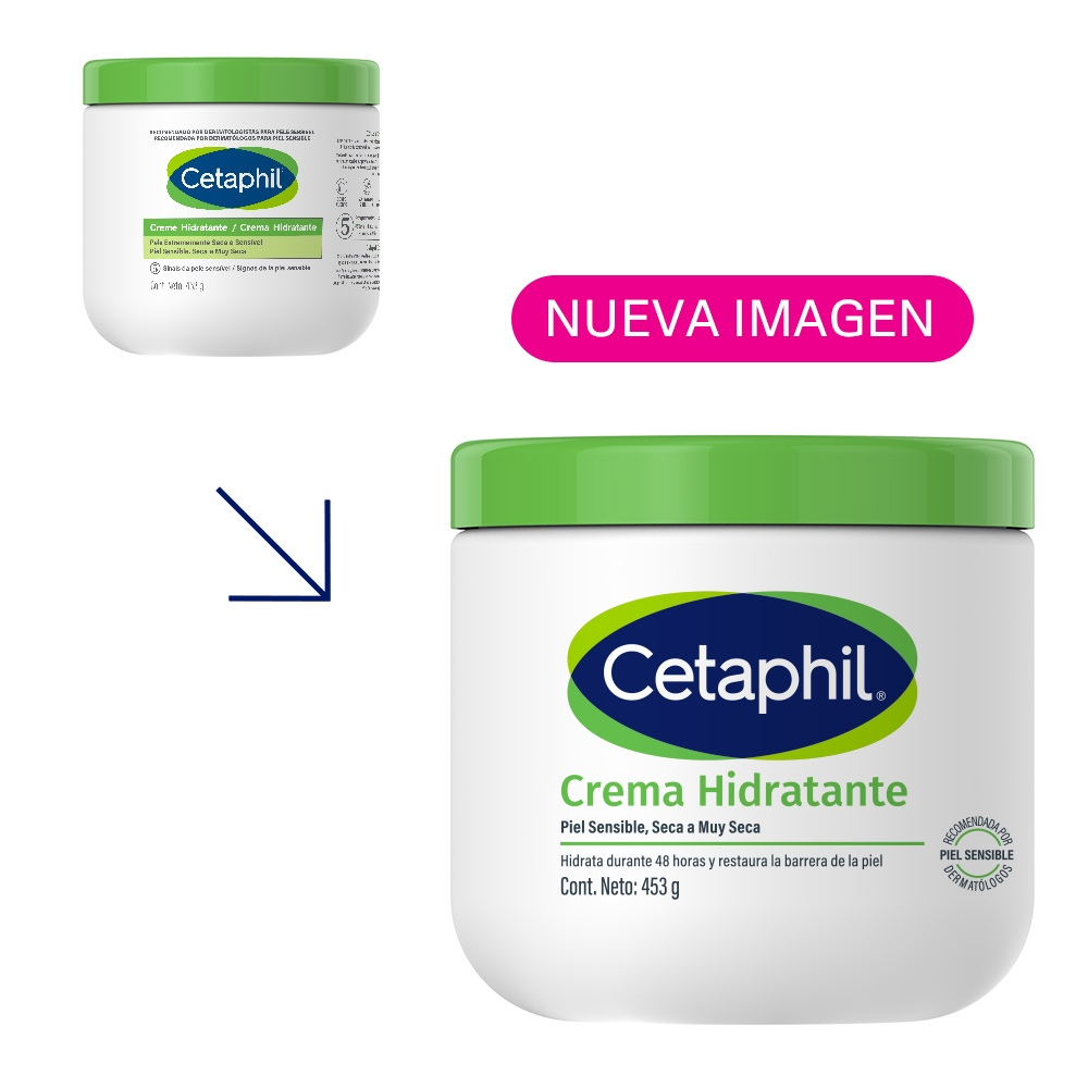 Pack 2 Cetaphil Crema Hidratante Corporal