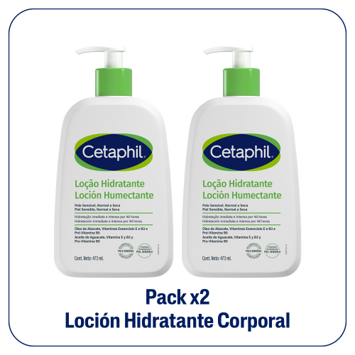 Pack 2 Cetaphil Emulsión Hidratante Piel Seca