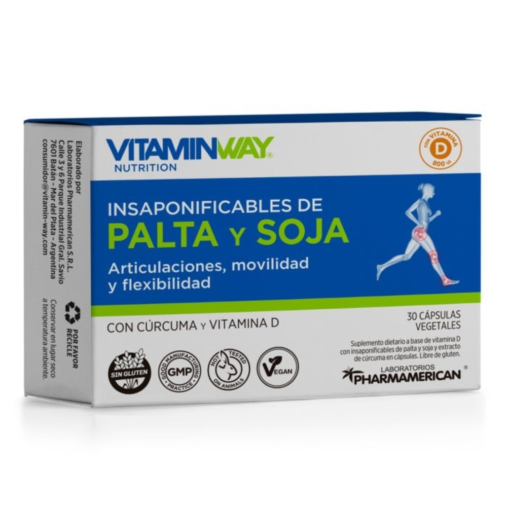 Pack 2 Vitamin Way Insaponificables De Soja Y Palta