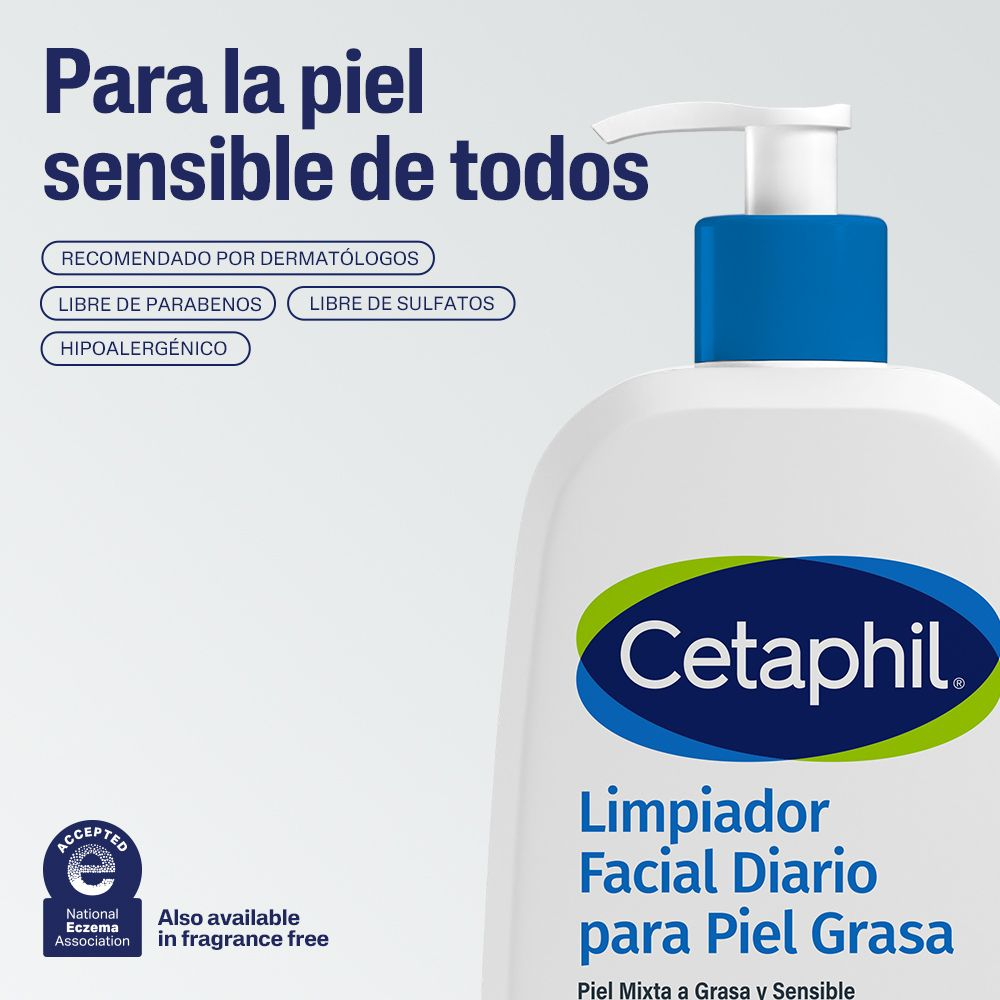 Pack 2 Cetaphil Loción Limpiadora Facial Pieles Mixtas A Grasas