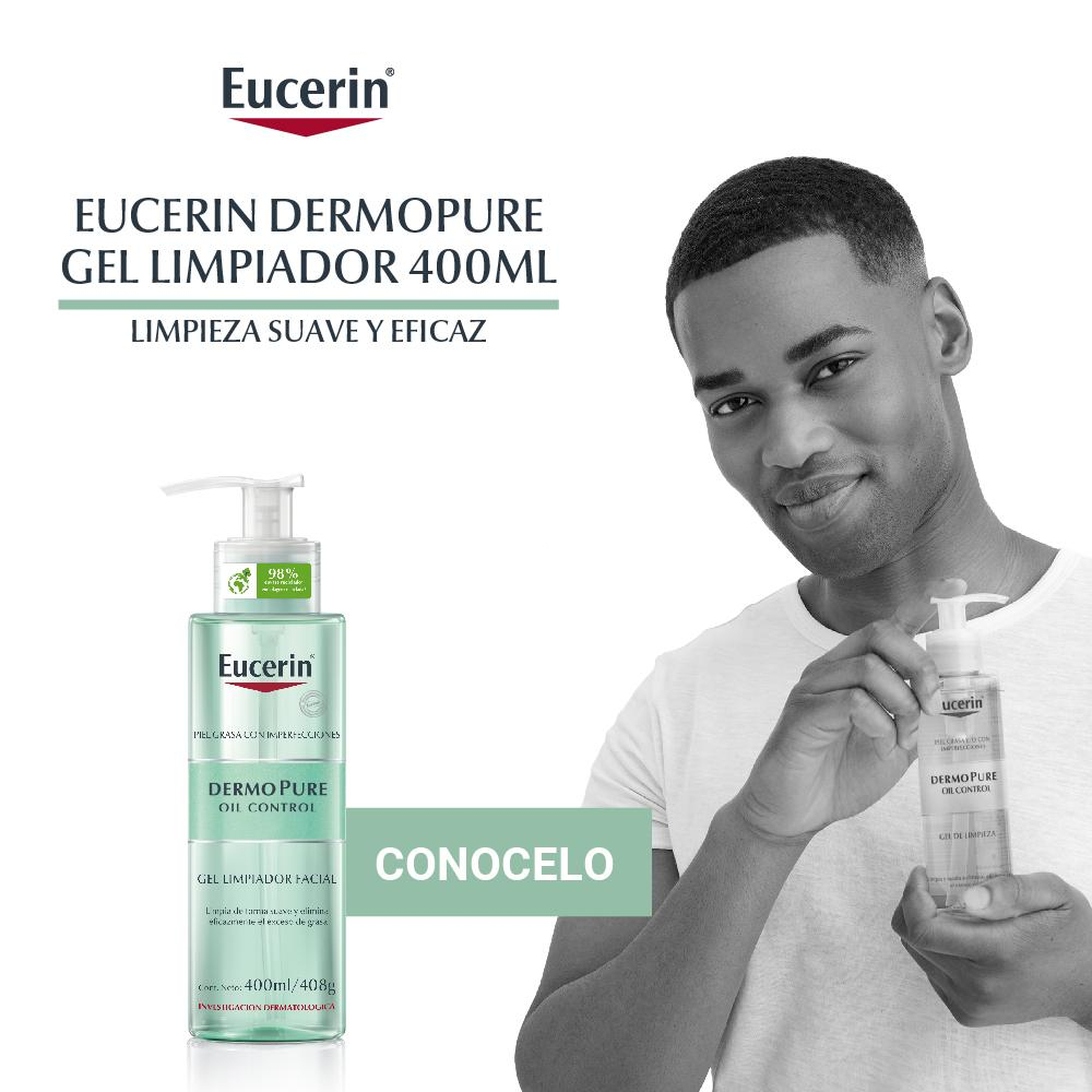 Eucerin Dermopure Oil Control Gel Limpiador X 400ml