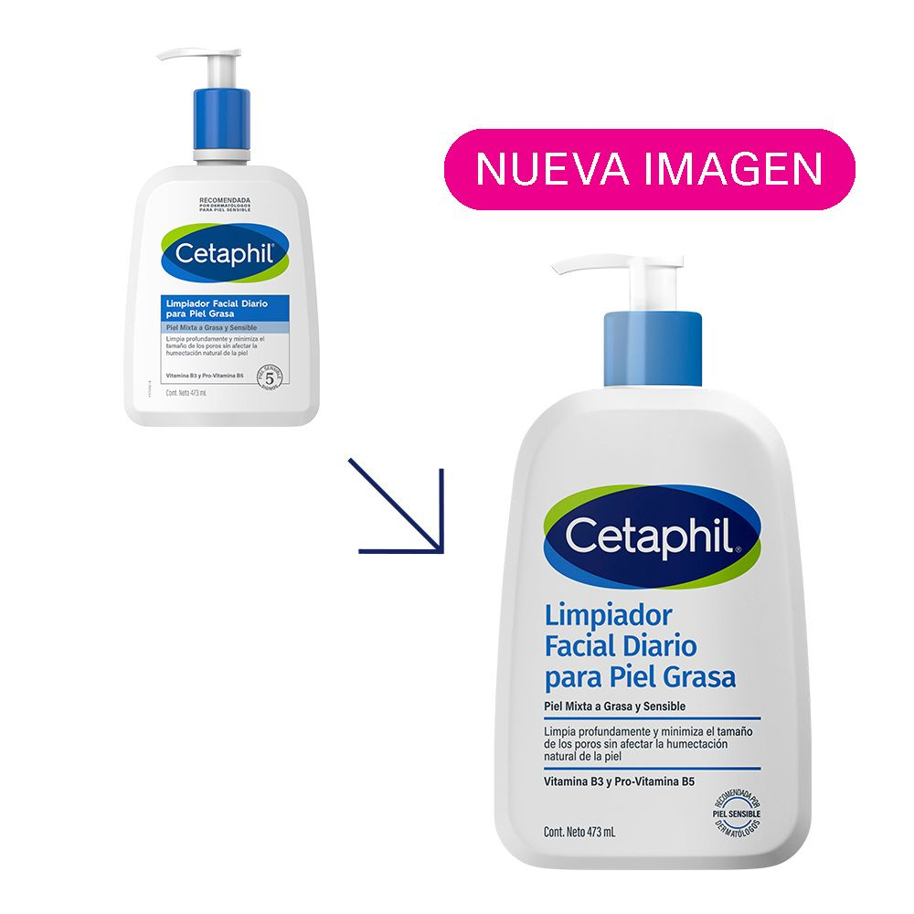 Pack 2 Cetaphil Loción Limpiadora Facial Pieles Mixtas A Grasas