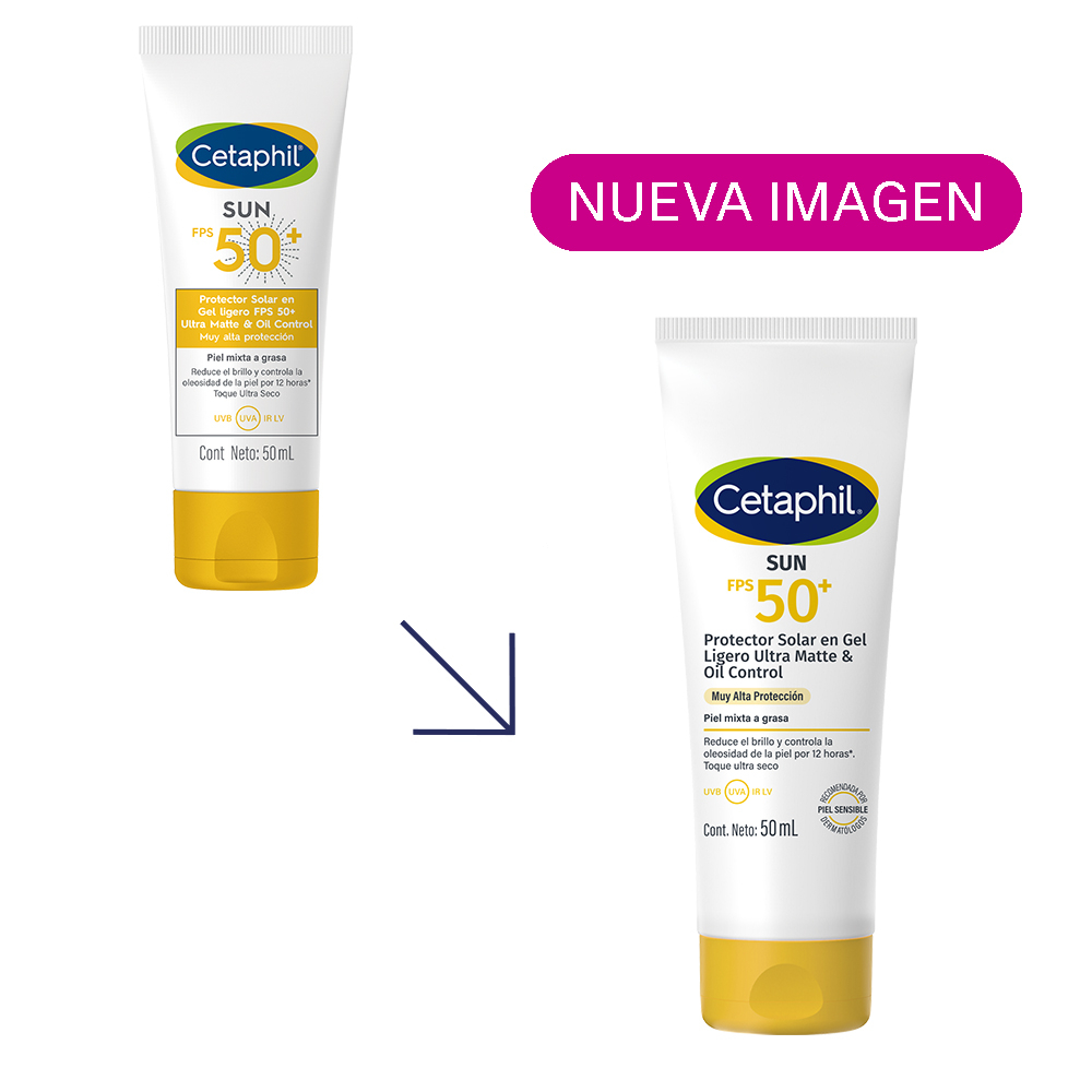 Cetaphil Sun Oil Control Gel Fps50 Sin Color