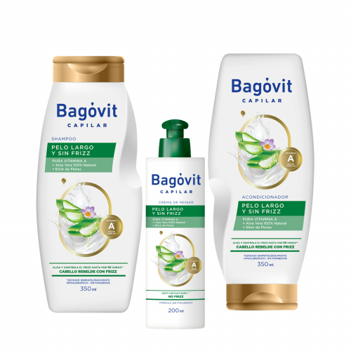 Bagóvit Capilar Rutina Pelo Largo Y Sin Frizz