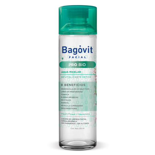 Bagóvit Facial Pro Bio Agua Micelar Revitalizante Detox