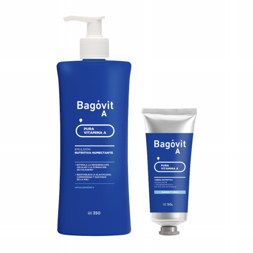 Combo Bagovit A Cuerpo Y Manos Humectante
