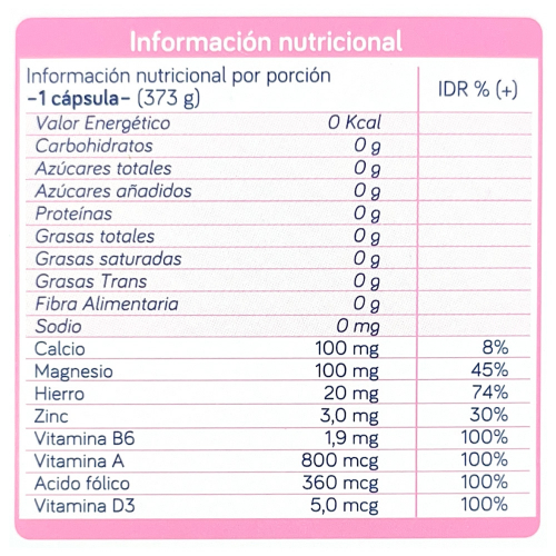 Folvite Acido Folico En Capsulas
