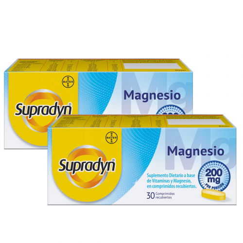 Pack 2 Supradyn Magnesio Suplemento Dietario
