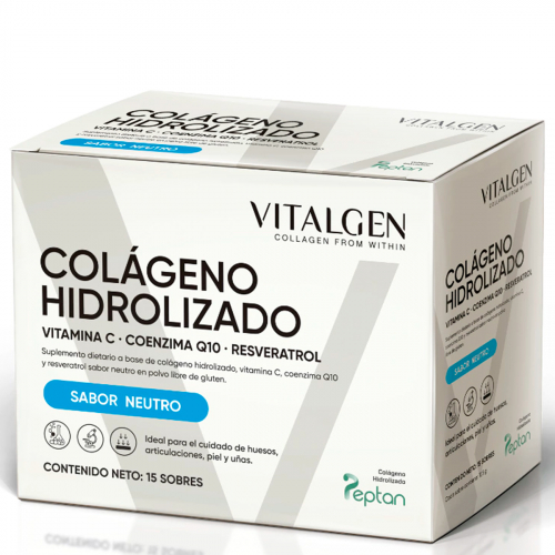 Vitalgen Colágeno Hidrolizado En Sobres Sabor Neutro