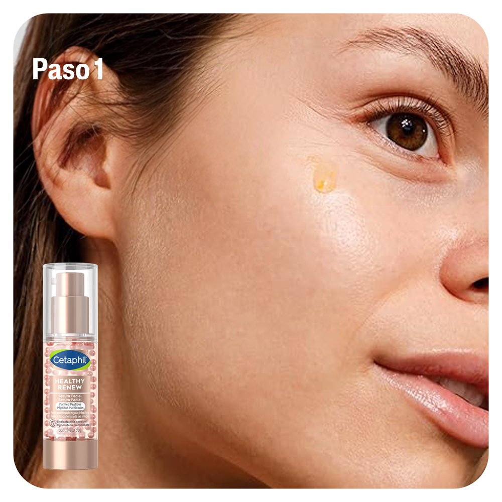 Combo Cetaphil Healthy Renew Serum Y Crema De Dia Antiage