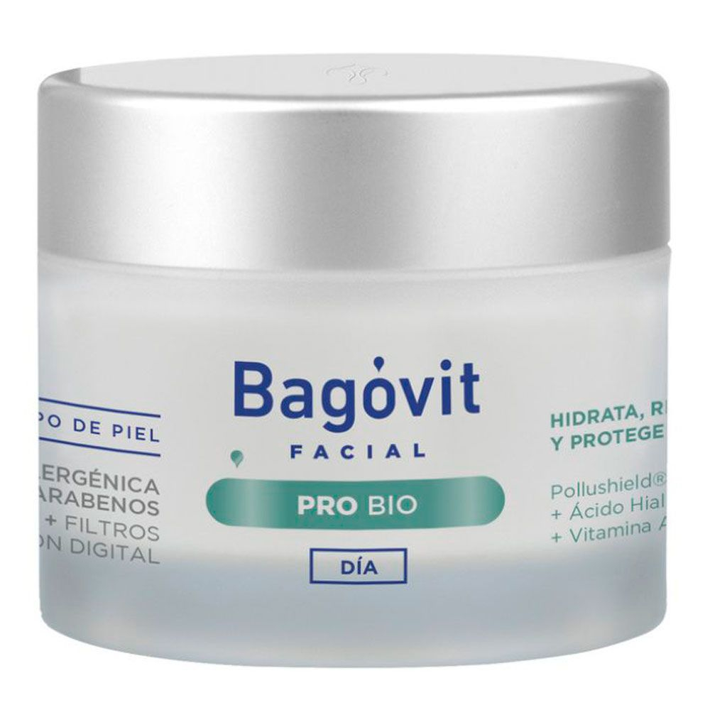 Rutina Bagovit Facial Antiarrugas De Día Y Protección Solar